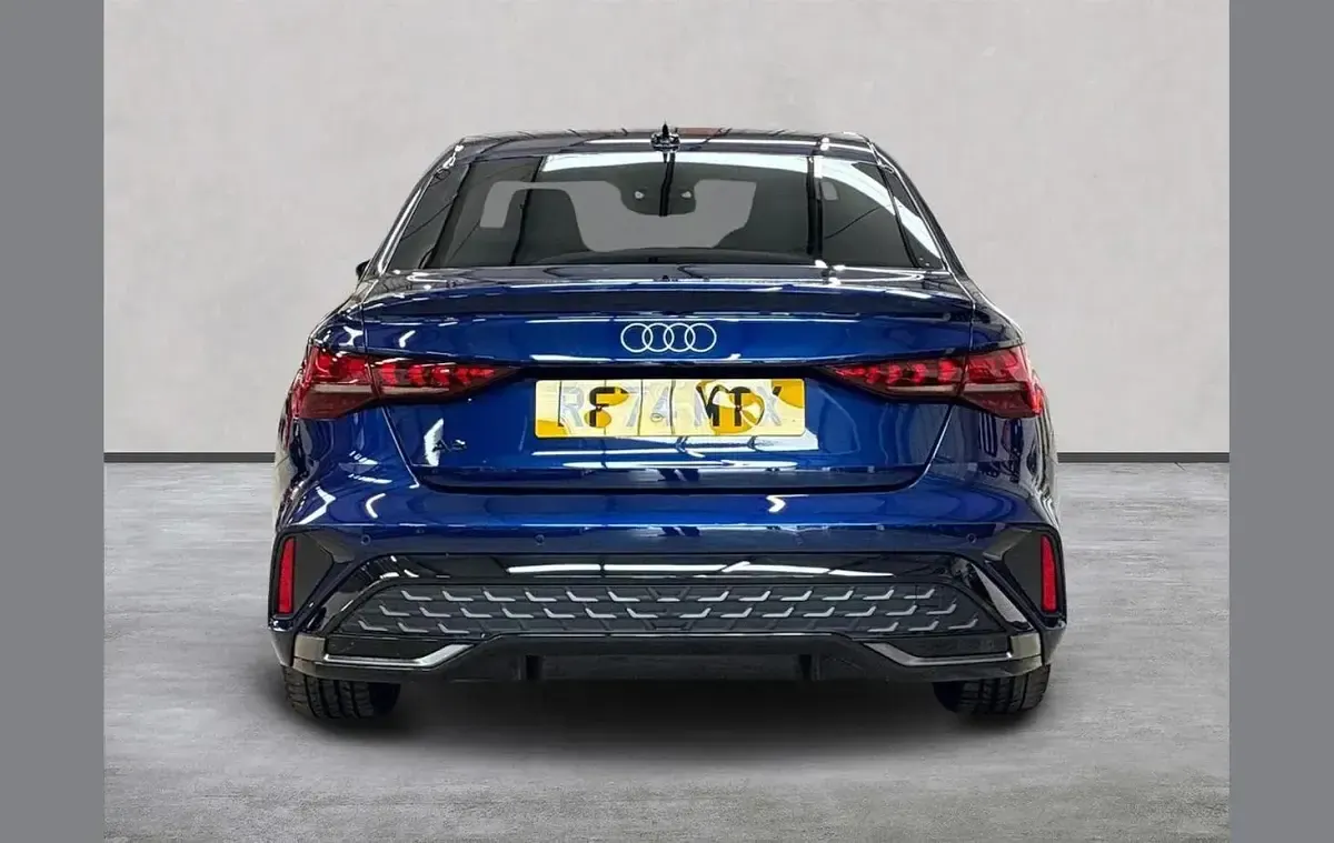 Used Audi A3 S-Line 150 HP (110 kW) 2025 Blue Sedan