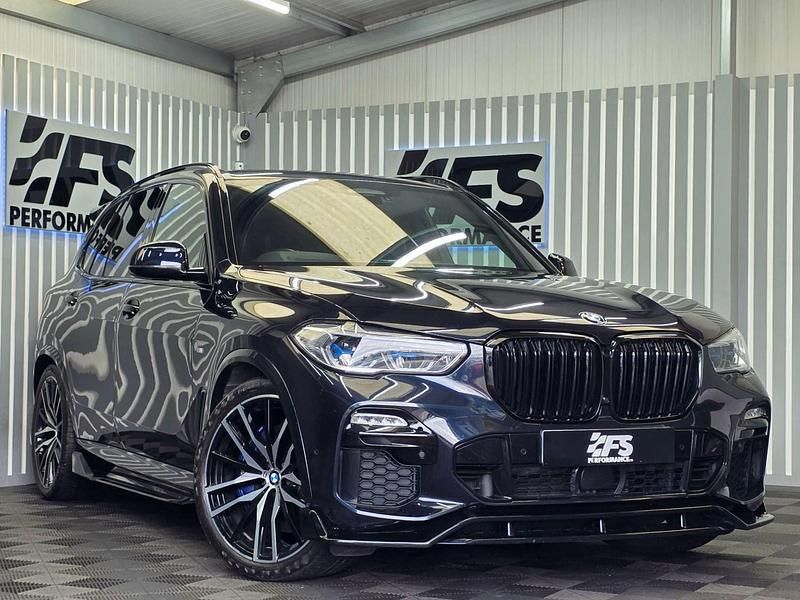 Black Used 2019 BMW X5 M Sport SUV | £36,000 (Fair price) - Image 1/4