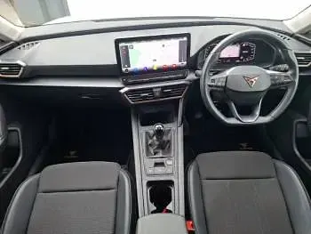 Used Cupra Leon 150 HP (110 kW) 2024 White Hatchback