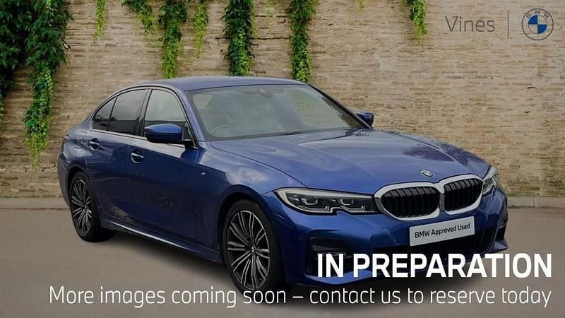 Blue Used 2019 BMW 320 M Sport Sedan | £21,750 (Expensive) - Image 1/4