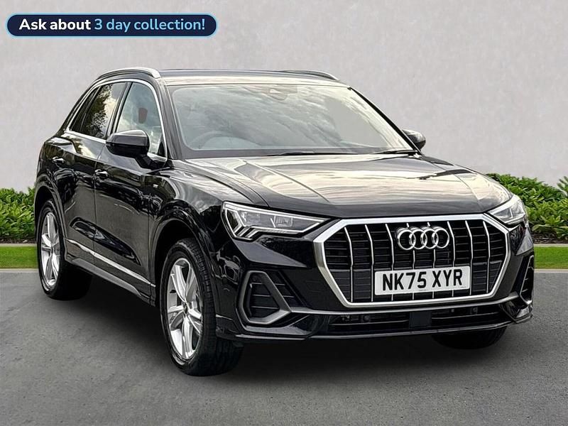 Used Audi Q3 S-Line 150 HP (110 kW) 2025 Black SUV