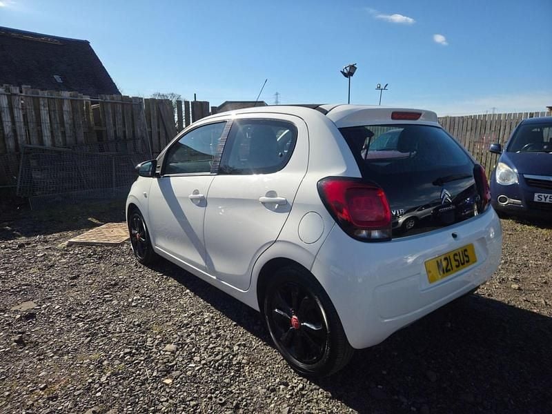 Usado Citroën C1 Feel 68 HP (50 kW) 2015 Branco Citadino