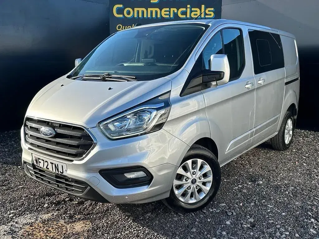 Used Ford Transit Custom Limited 130 HP (95 kW) 2022 Silver Van