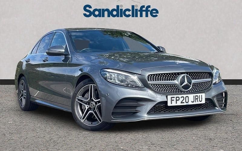 Colour Used 2020 Mercedes C300 AMG line Sedan | £22,930 (Fair price) - Image 1/4