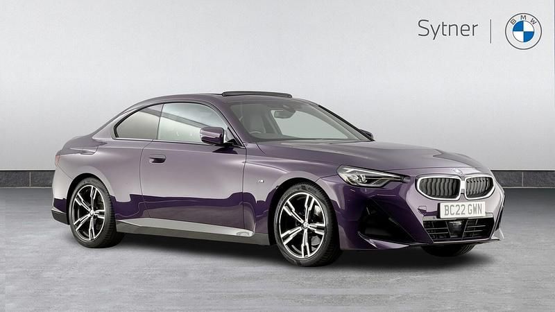 Purple Used 2022 BMW 220 M Sport Coupe | £29,000 (Fair price) - Image 1/4