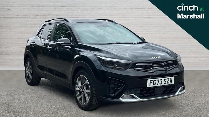 Black Used 2023 Kia Stonic GT-Line S SUV | £17,674 (Fair price) - Image 1/4
