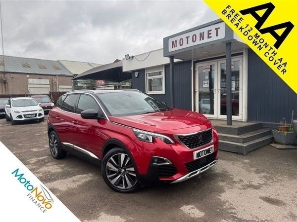Red Used 2018 Peugeot 3008 Premium SUV | £10,440 (Fair price) - Image 1/1