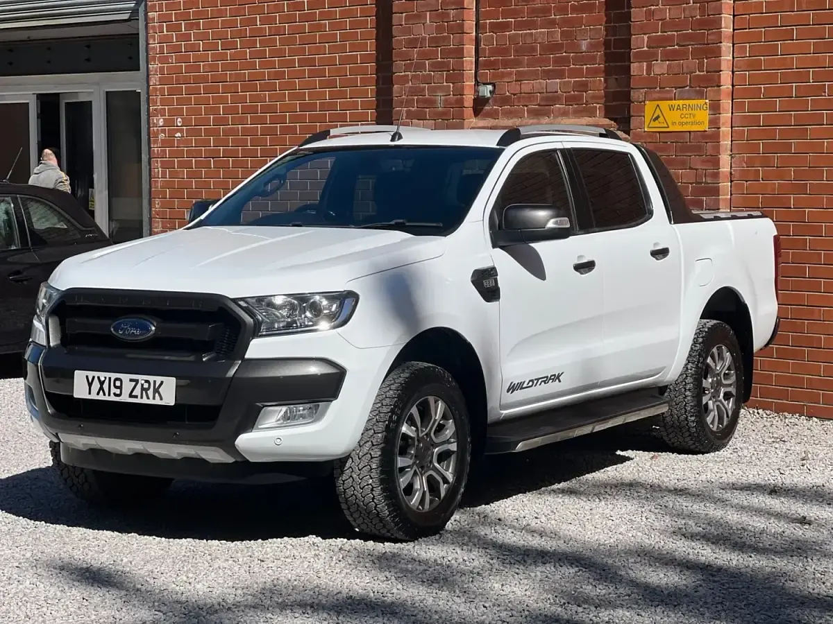 Begagnad Ford Ranger Wildtrack 200 HK (147 kW) 2019 Vit Pickup
