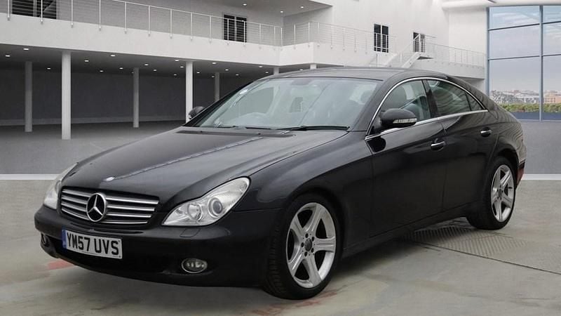 Used Mercedes CLS320 2007 Black Coupe