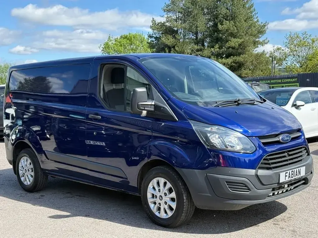 Usado Ford Transit Custom 125 HP (91 kW) 2015 Azul Van