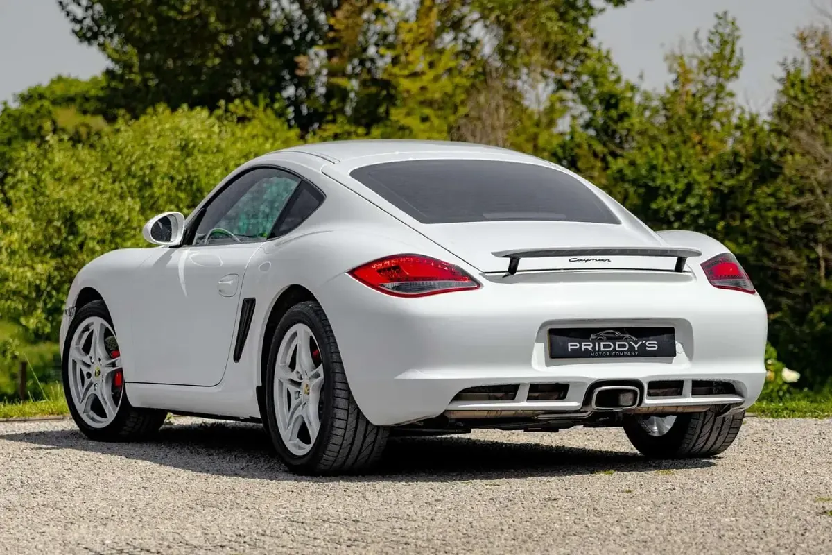 Used Porsche Cayman 2011 White Coupe
