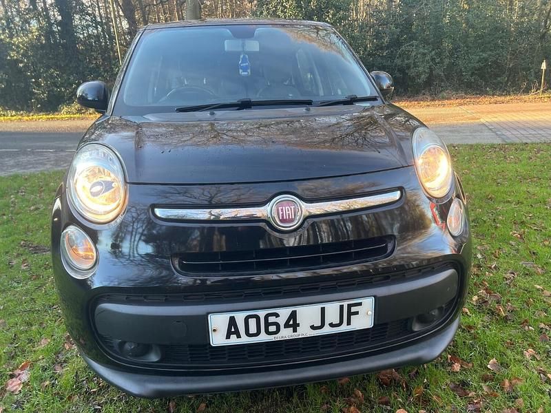 Gebraucht Fiat 500L Pop Star 85 PS (62 kW) 2014 Schwarz Van / Kleinbus