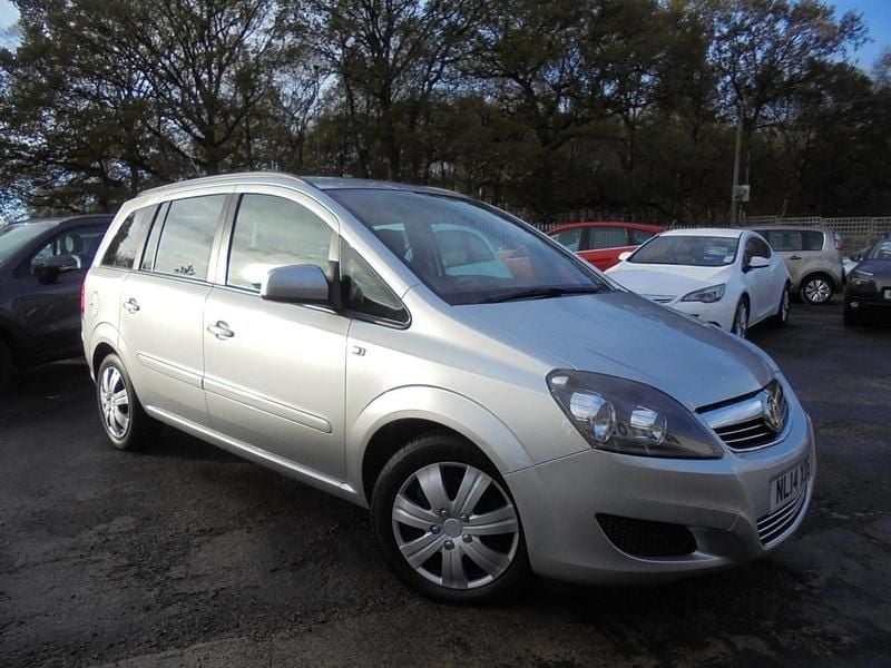 Silver Used 2014 Vauxhall Zafira MPV | £3,695 (Fair price) - Image 1/4