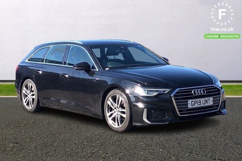 Black Used 2019 Audi A6 S-Line Estate | £24,599 (Good price) - Image 1/3