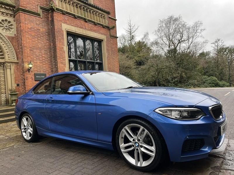 Used BMW 218 M Sport 2017 Blue Coupe