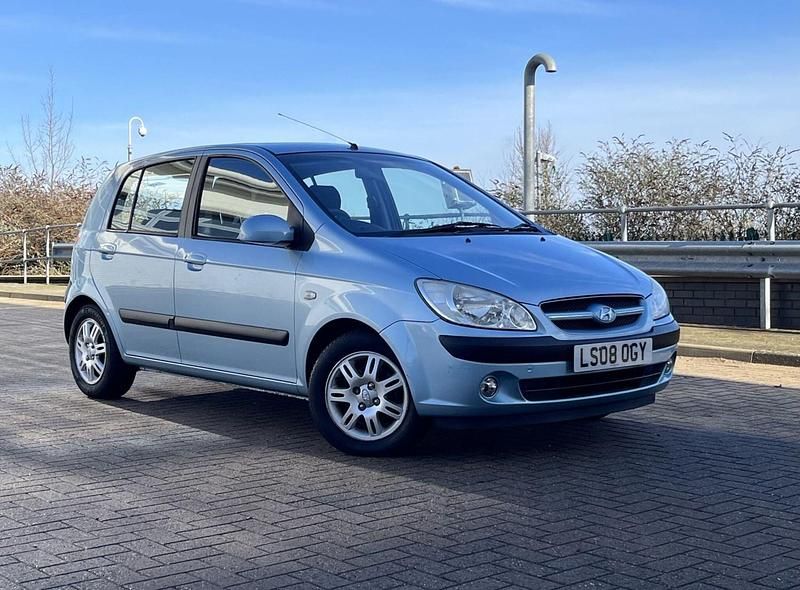 Used Hyundai Getz 95 HP (69 kW) 2008 Blue Hatchback