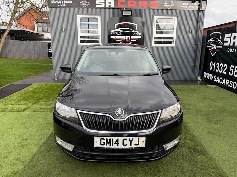 Used Skoda Rapid Elegance 105 HP (77 kW) 2014 Black Hatchback