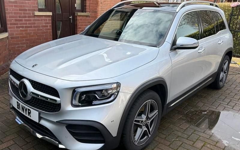 Used Mercedes GLB220 AMG line 190 HP (139 kW) 2021 Silver SUV