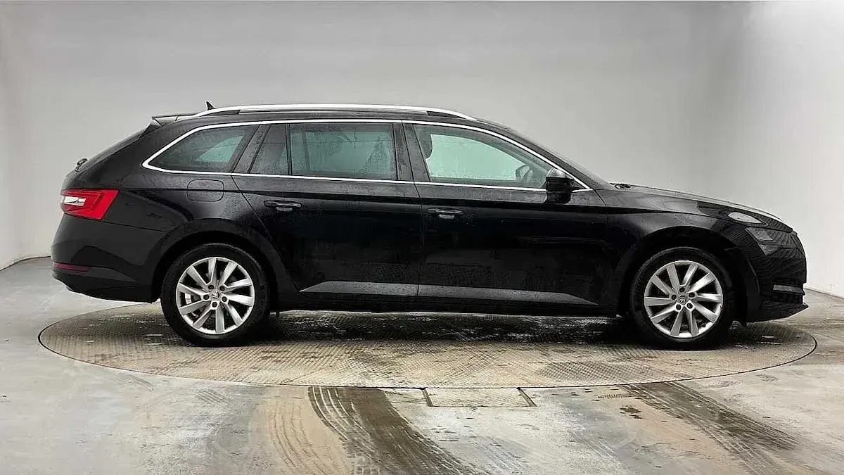 Used Skoda Superb SE Technology 110 HP (80 kW) 2024 Black magic pearl effect Estate