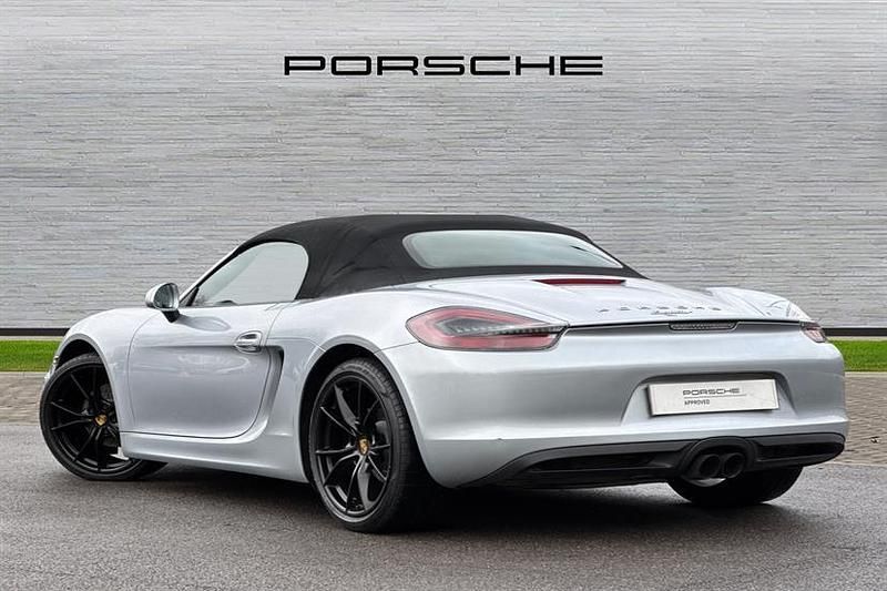 Used Porsche Boxster 265 HP (194 kW) 2015 Rhodium silver Cabriolet