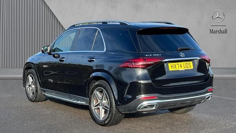 Used Mercedes GLE450 AMG AMG line 367 HP (269 kW) 2024 Obsidian black metallic SUV