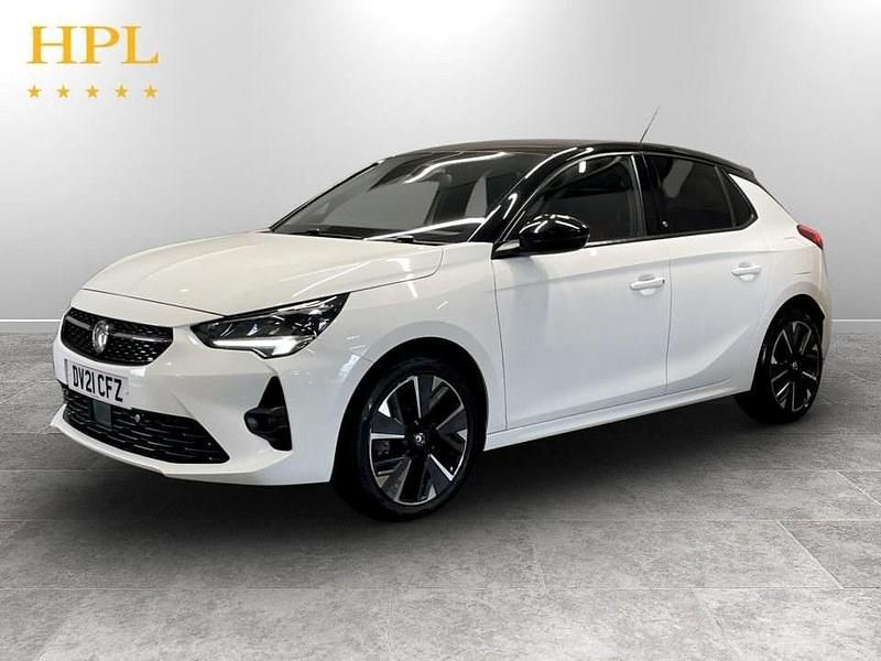 Used Vauxhall Corsa-e SRi 100 kW (136 HP) 2021 White Hatchback