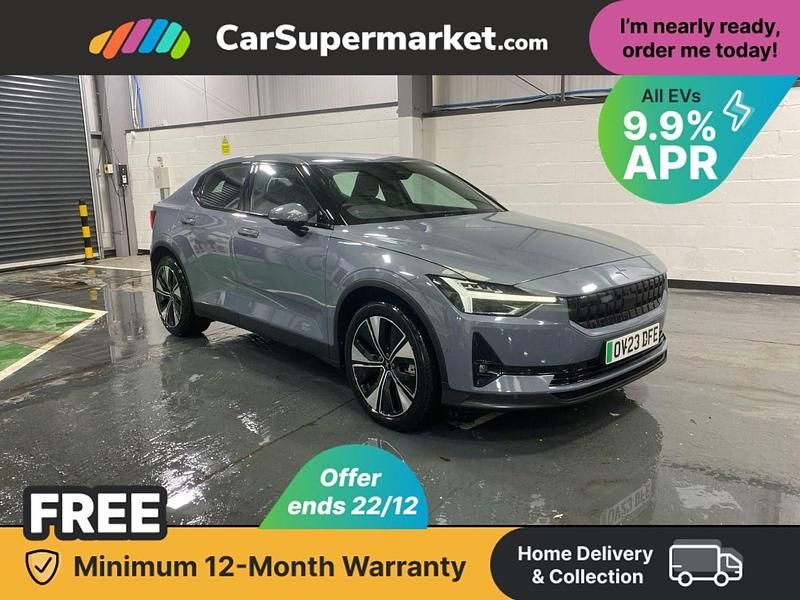 Grey Used 2023 Polestar 2 Long Range Single Motor Hatchback | £19,897 (Fair price) - Image 1/3