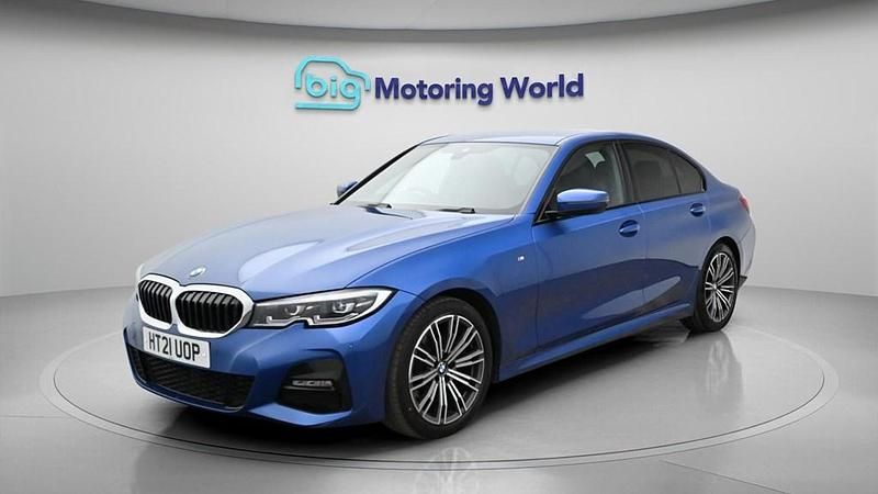 Used BMW 320 M Sport 184 HP (135 kW) 2021 Blue Sedan
