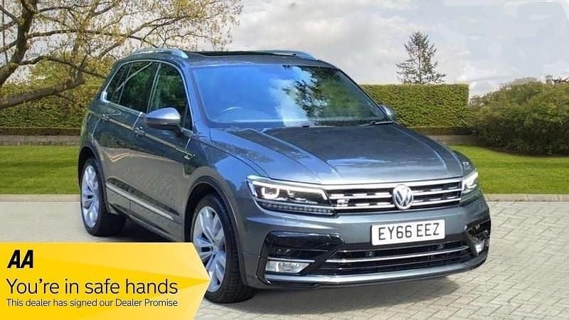 Used VW Tiguan R-line 150 HP (110 kW) 2016 Grey SUV