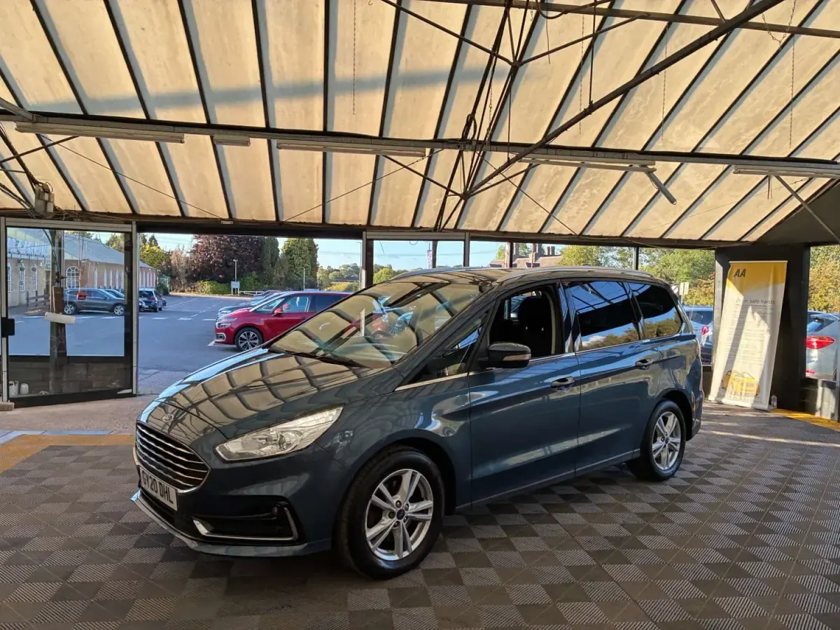 Gebraucht Ford Galaxy Titanium 150 PS (110 kW) 2020 Blau Van / Kleinbus