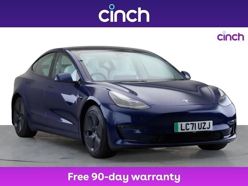 Blue Used 2021 Tesla Model 3 Long Range AWD Sedan | £20,149 (Fair price) - Image 1/3