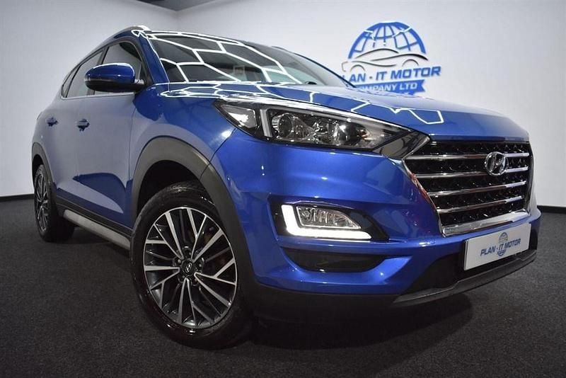 Used Hyundai Tucson Premium 2018 Blue SUV