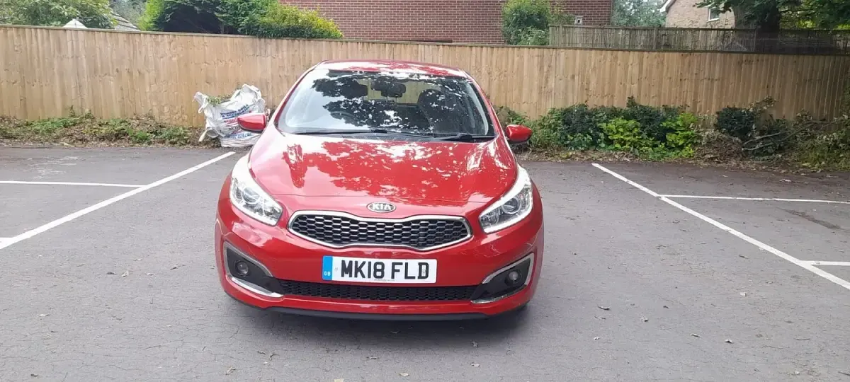 Used Kia Ceed 136 HP (100 kW) 2018 Red Hatchback