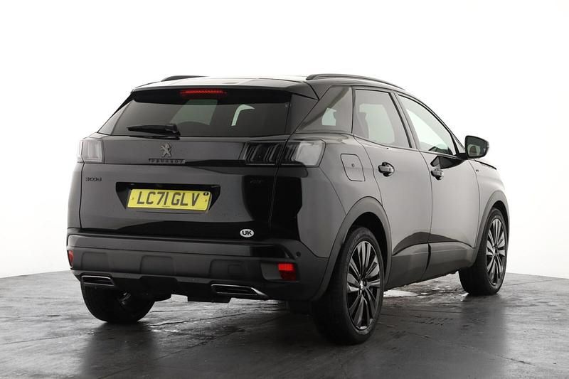 Used Peugeot 3008 Premium 129 HP (94 kW) 2021 Black Hatchback