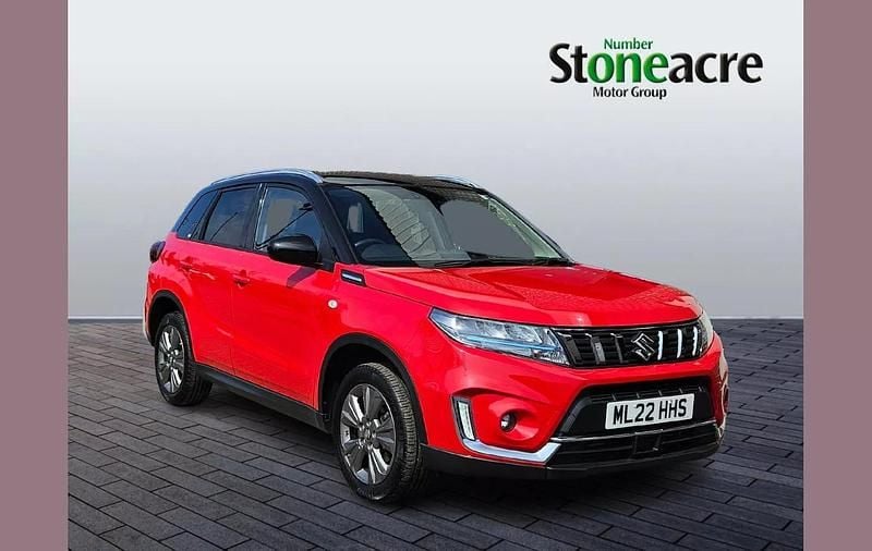 Red Used 2022 Suzuki Vitara SZ-T SUV | £15,500 (Fair price) - Image 1/4