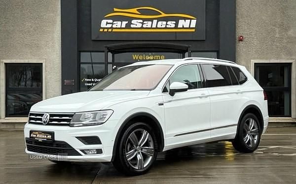Used VW Tiguan Allspace Match 150 HP (110 kW) 2020 White SUV