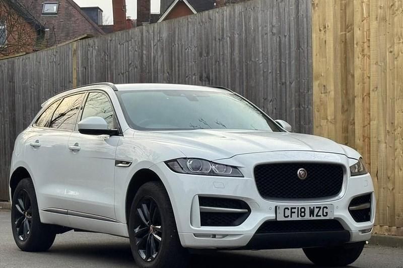 Used Jaguar F-Pace R-Sport 180 HP (132 kW) 2018 White SUV
