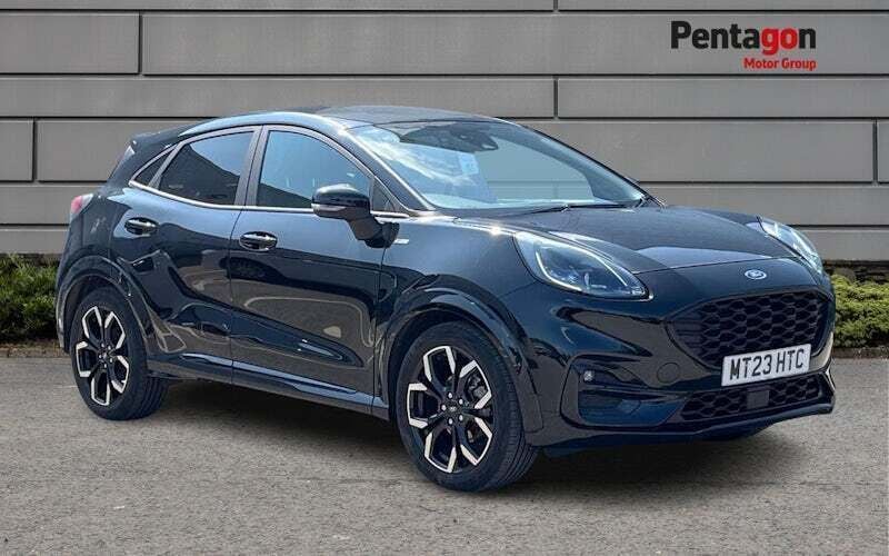 Black Used 2023 Ford Puma ST-Line X Hatchback | £18,995 (Fair price) - Image 1/4