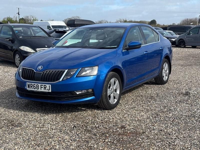 Used Skoda Octavia SE Technology 2019 Blue Hatchback