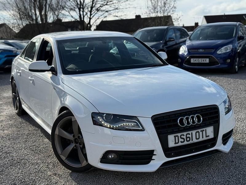 Used Audi A4 Black Edition 136 HP (100 kW) 2011 White Sedan