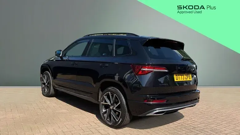 Used Skoda Karoq SportLine 150 HP (110 kW) 2023 Black SUV