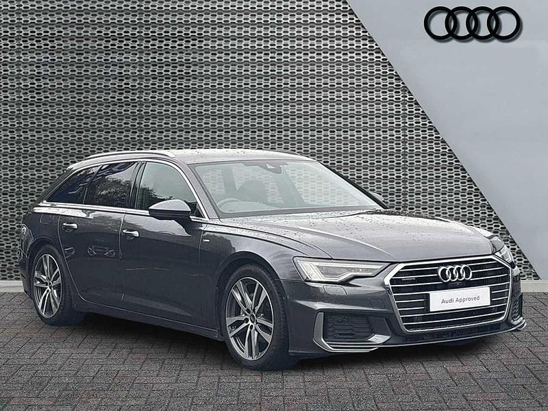 Used Audi A6 S-Line 200 HP (147 kW) 2022 Grey Estate