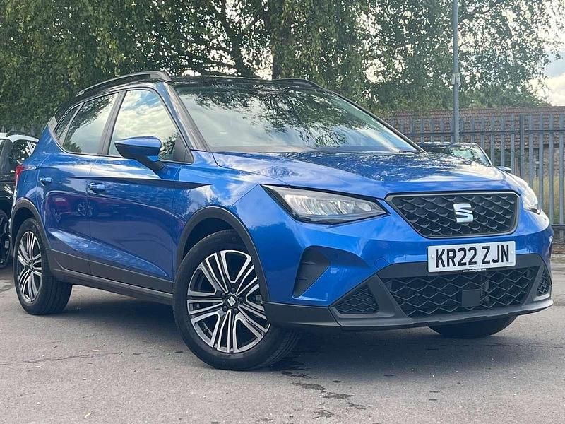 Blue Used 2022 Seat Arona SE Technology SUV | £13,780 (Fair price) - Image 1/4