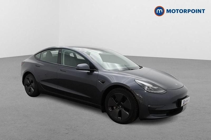 Grey Used 2021 Tesla Model 3 Long Range AWD Sedan | £22,499 (Fair price) - Image 1/4