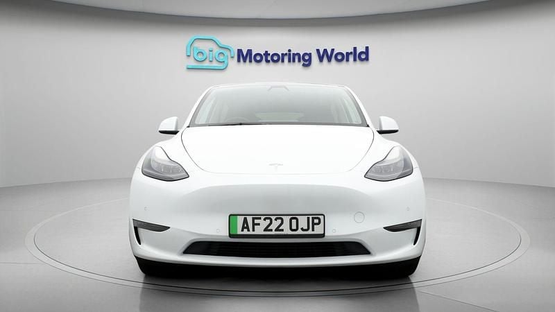 Used Tesla Model Y Long Range AWD 378 kW (514 HP) 2022 White SUV
