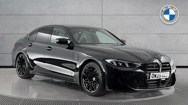 Black Used 2025 BMW M3 Competition Edition | £74,950 (A bit pricey) - Image 1/4