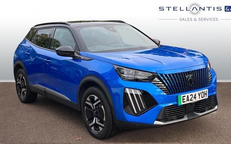 Blue Used 2024 Peugeot e-2008 GTi SUV | £17,543 (A bit pricey) - Image 1/4