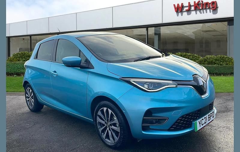 Used Renault Zoe GT-Line 100 kW (136 HP) 2021 Blue Hatchback