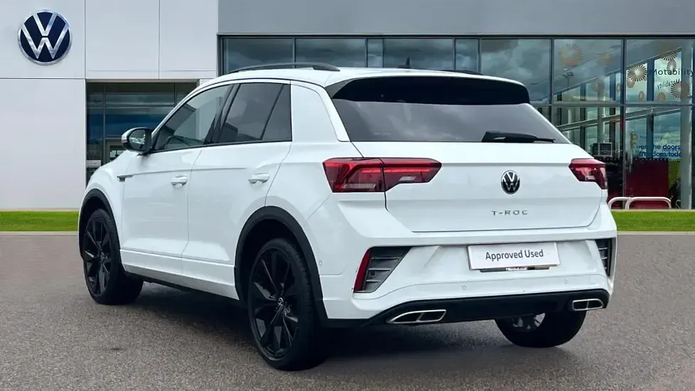 Used VW T-Roc R-line 150 HP (110 kW) 2022 White SUV