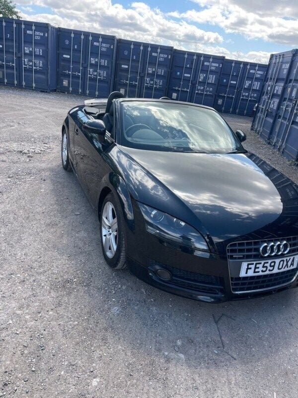 Black Used 2009 Audi TT Cabriolet | £3,495 (Super price) - Image 1/4